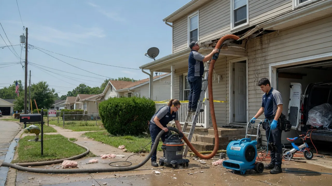 Water Damage Restoration in Columbus, IN near me